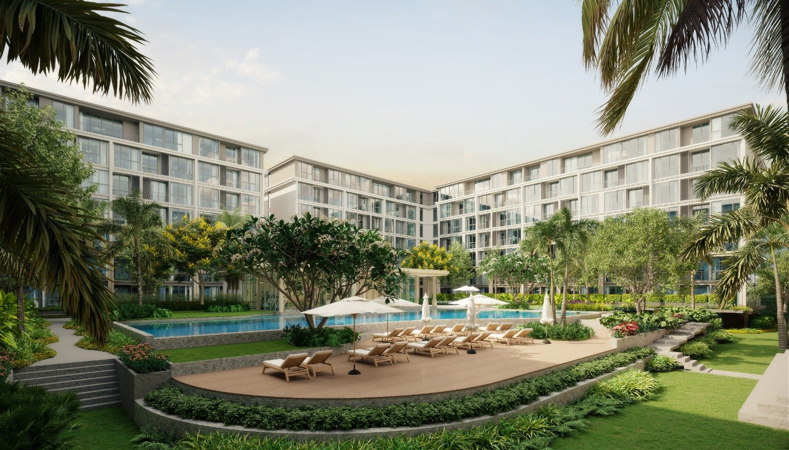 Кондоминиум 1 спальня в The Ozone Signature Condominium, №. 11010